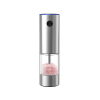 Electric Salt or Pepper Grinder , Stainless Steel with LED Light, Type-C Rechargeable, Ceramic Adjustable Coarseness