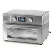 22-liter 1800-watt electric air fryer oven, equipped with 6 stainless steel heating elements, and capable of setting a temperature of 450Â°F.