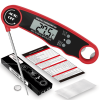 Digital Meat Thermometer with Probe - Waterproof;  Kitchen Instant Read Food Thermometer for Cooking;  Baking;  Liquids;  Candy;  Grilling BBQ & Air F