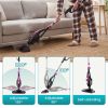 10-in-1 Steam Mop, 1550W Detachable Handheld Steam Cleaner for Floor Cleaning, 16FT Cord, 2 Washable Pads