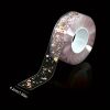 2 Rolls Waterproof Kitchen Seam Sealing Tape 118.11 Inch - Floral Design Clear Adhesive for Sink, Toilet